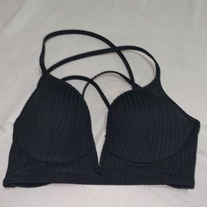 Black Shade & Shore Swimsuit Top